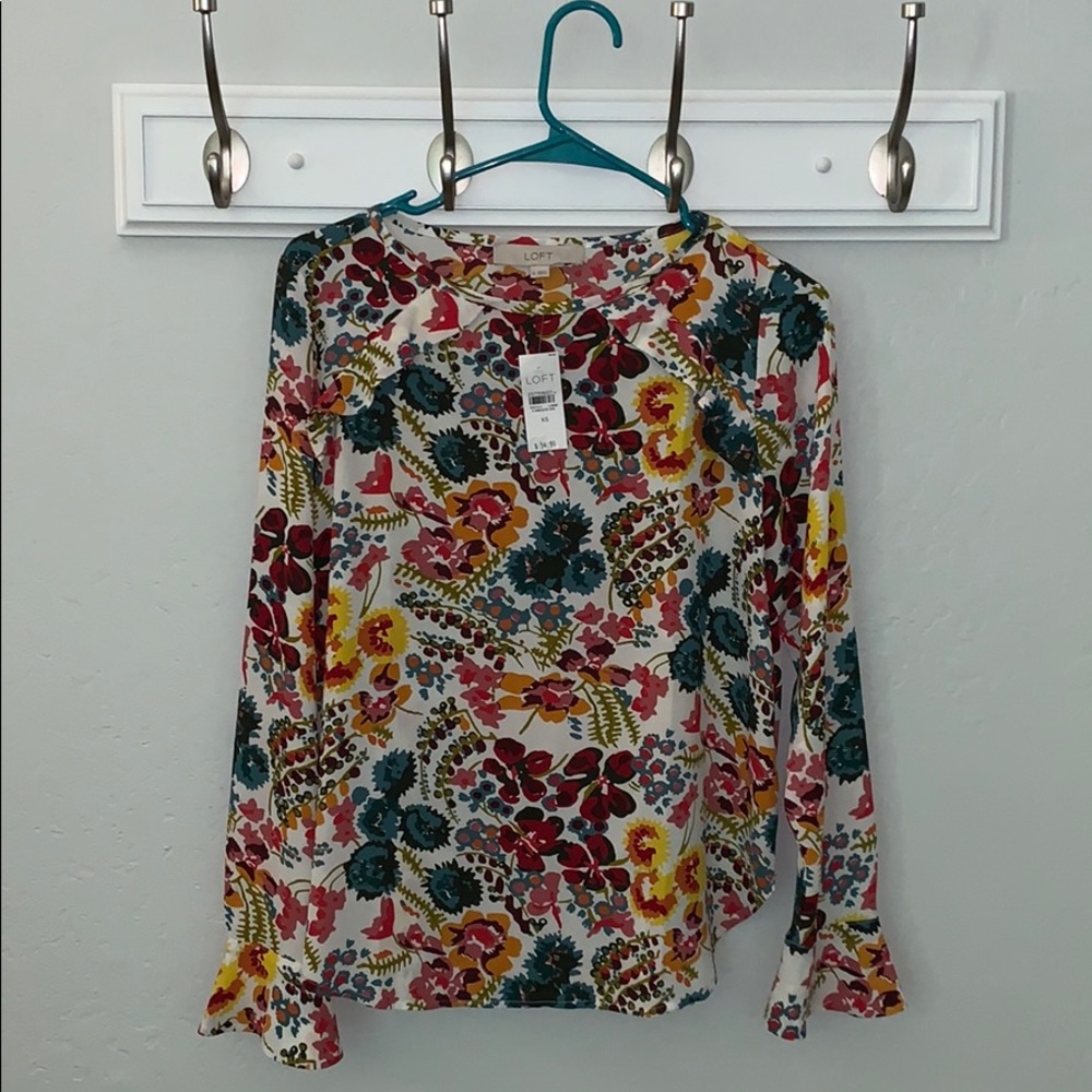 Floral LOFT Blouse